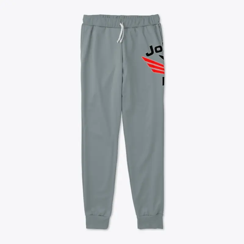 Styling sweats with red wing logo