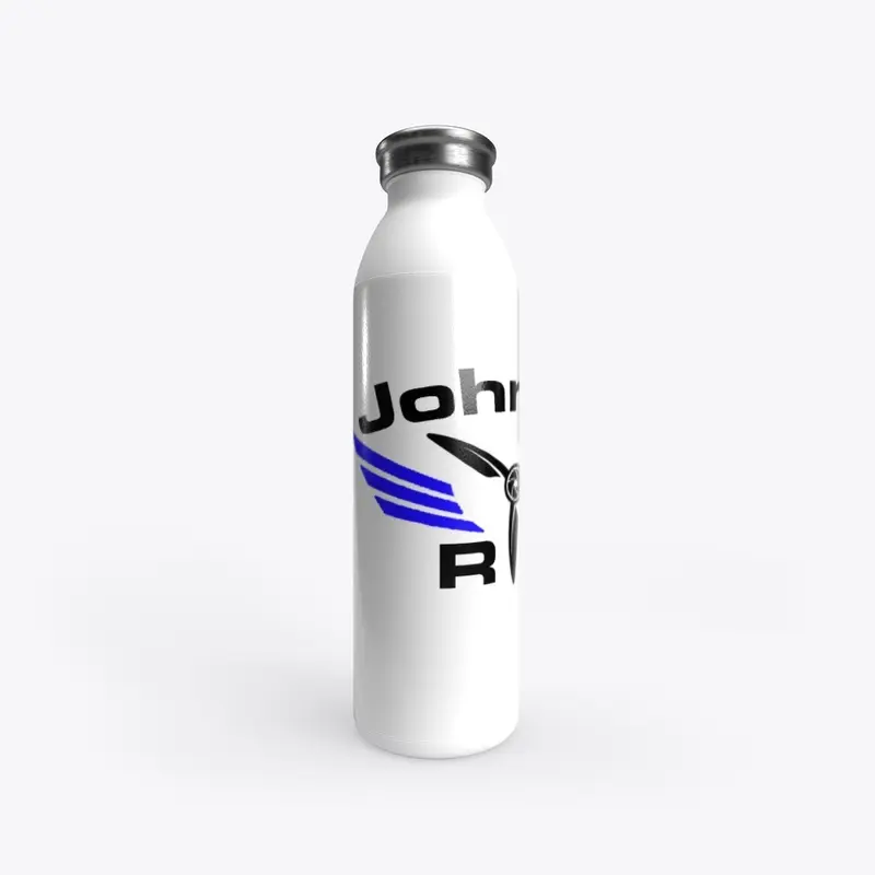 Stainless Water bottle Blue Logo